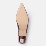 Nude Beige Synthetic Patent Heel Pumps For Women ( 2 Inch ) - Image 5