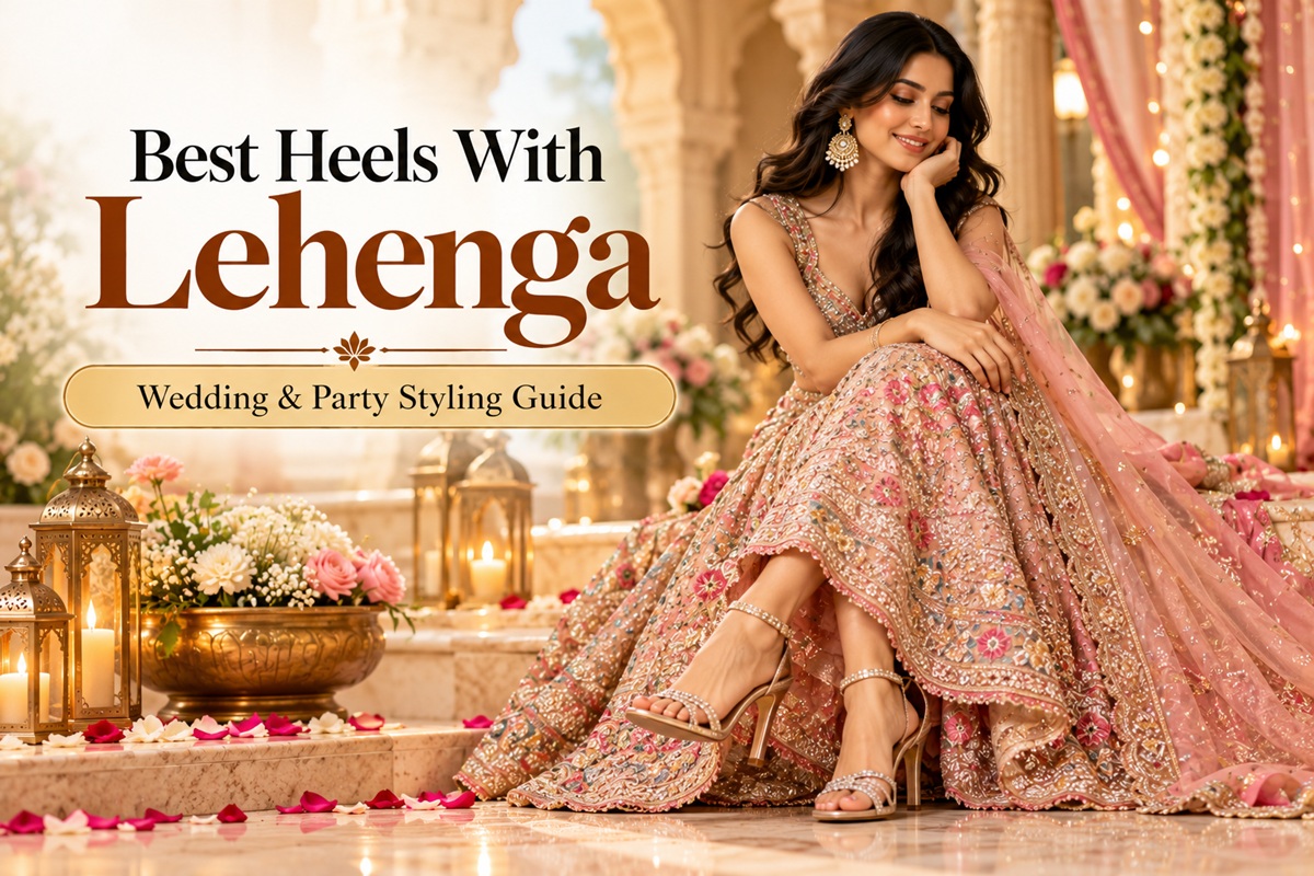 Best Heels With Lehenga