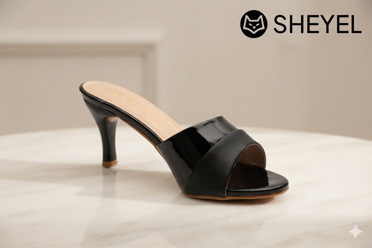 Black Heel Sandals