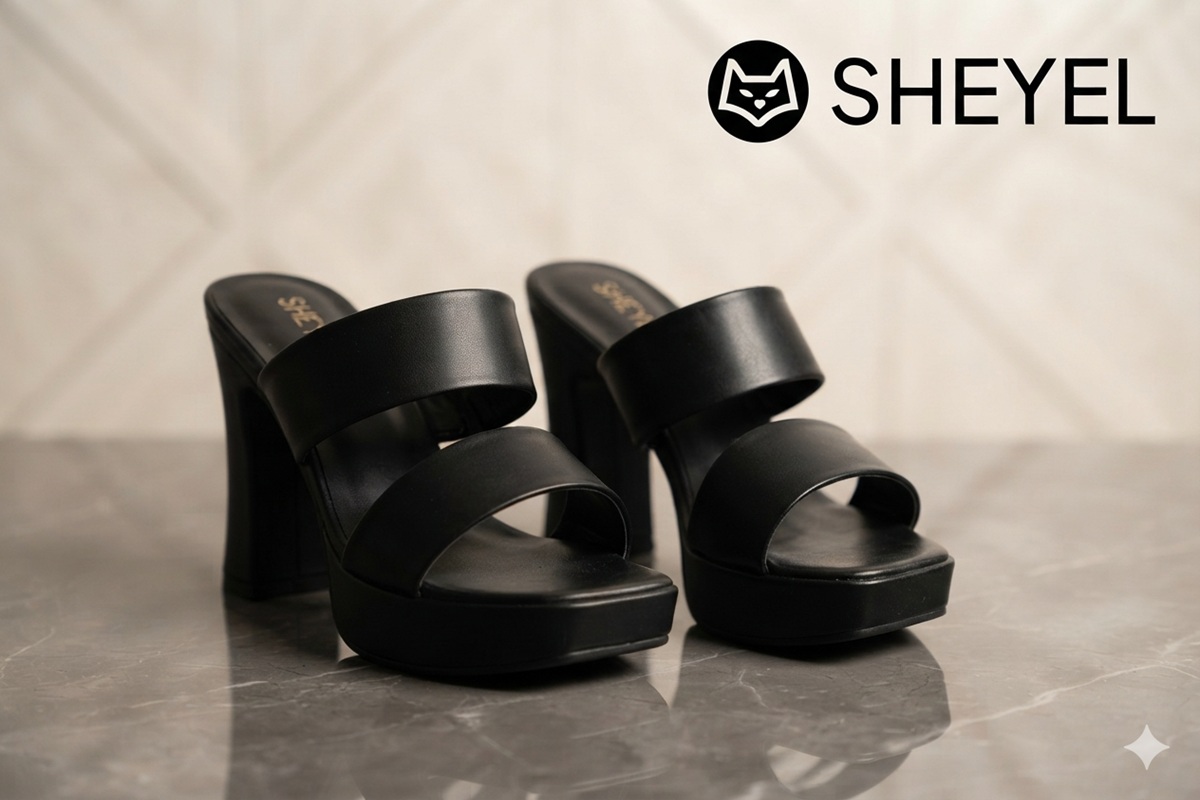 Black Platform Heels